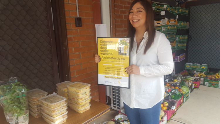 Donation of Food from Vietnamese Buddhist Association